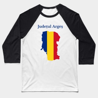 Arges County, Romania. Baseball T-Shirt